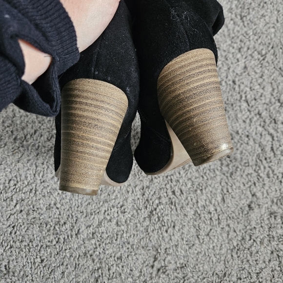 Sonoma Goods For Life Sketch Tall Black Suede boots size 6.5 - Picture 5 of 8